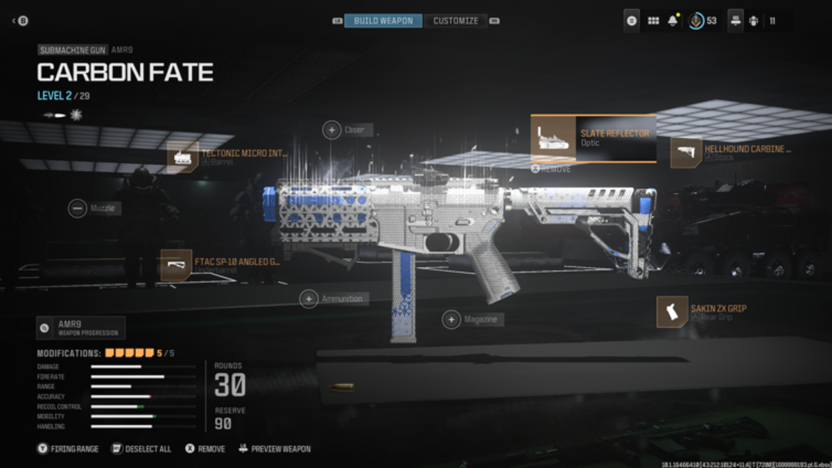 AMR9 Loadout MW3